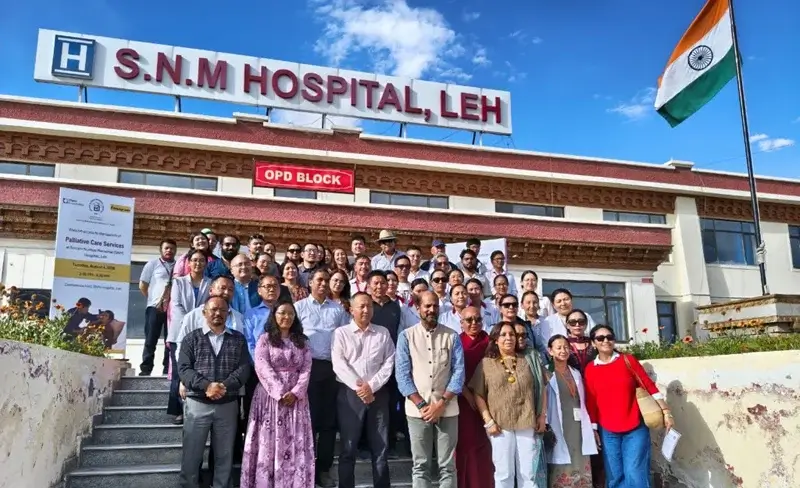 Cipla Foundation partners with Sonam Nurboo Memorial (SNM) Hospital and HelpAge India to launch structured palliative care services in Leh, Ladakh